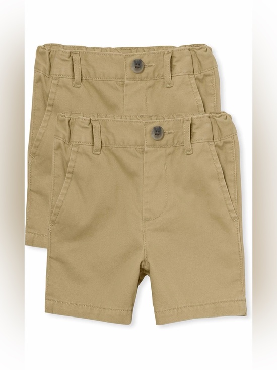 The Children's Place Other - The Children's Place Twin-Pack Pull-On Shorts - Khaki